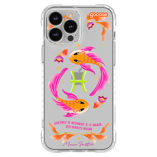 Capinha para celular  Marcia Sensitiva - Signos - Peixes