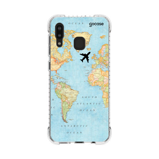 Capinha para celular Mapa Mundi