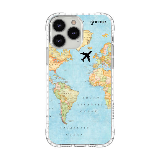 Capinha para celular Mapa Mundi