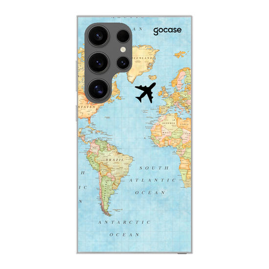 World Map Phone Case