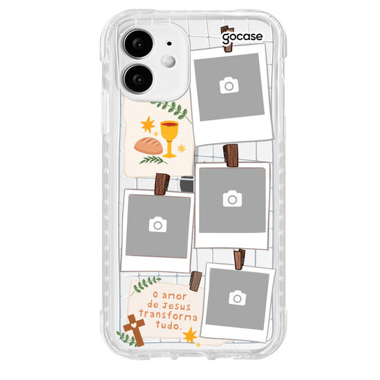 Capinha para celular  Mural de Memórias: O Amor de Jesus