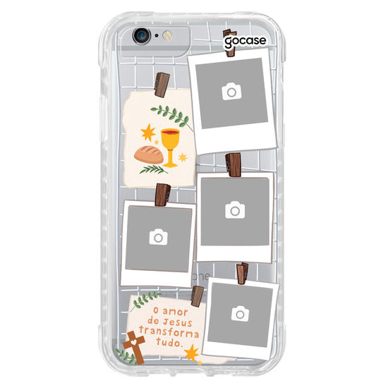 Capinha para celular  Mural de Memórias: O Amor de Jesus