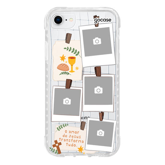 Capinha para celular  Mural de Memórias: O Amor de Jesus