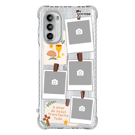 Capinha para celular  Mural de Memórias: O Amor de Jesus