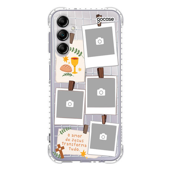 Capinha para celular  Mural de Memórias: O Amor de Jesus