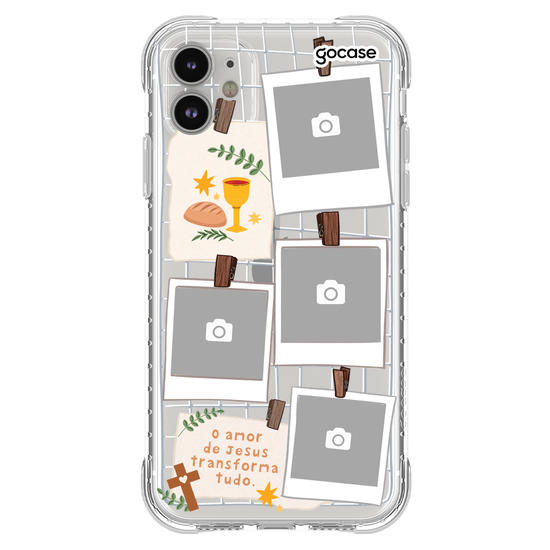 Capinha para celular  Mural de Memórias: O Amor de Jesus