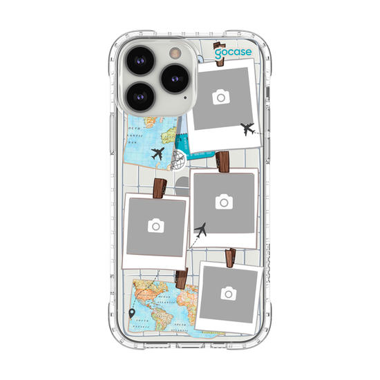 Capinha para celular  Mural de Memórias - Mapa Mundi