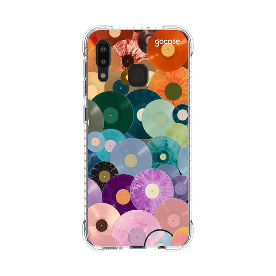 Capinha para celular  Music Disco Colors
