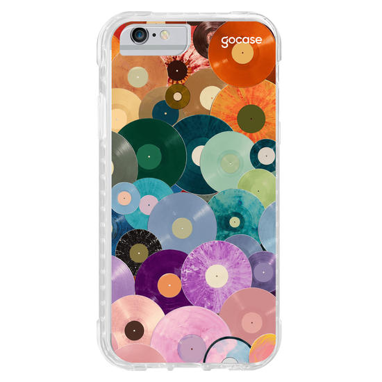 Capinha para celular  Music Disco Colors