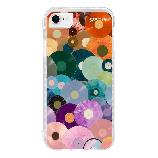 Capinha para celular  Music Disco Colors