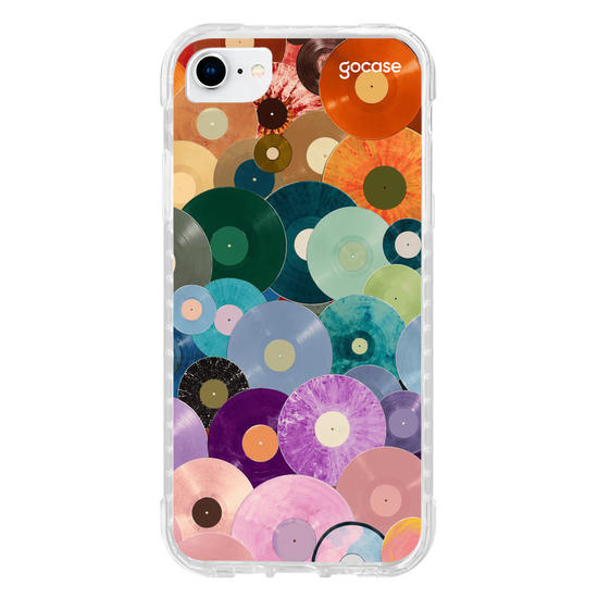 Capinha para celular  Music Disco Colors