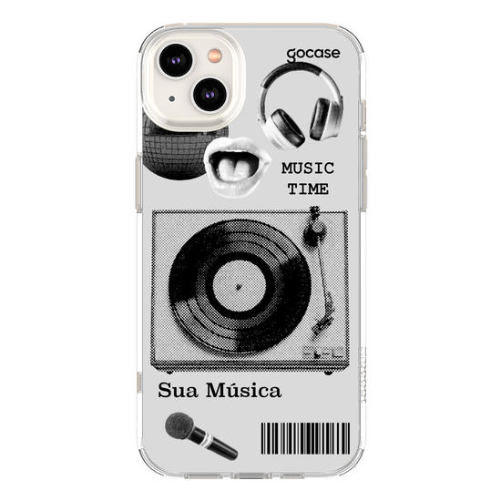 Capinha para celular  Music Time