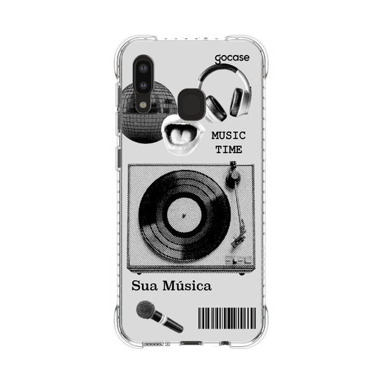 Capinha para celular  Music Time