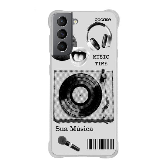 Capinha para celular  Music Time