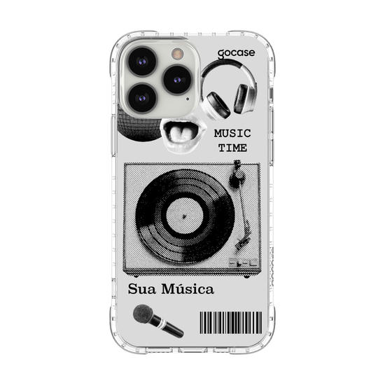 Capinha para celular  Music Time
