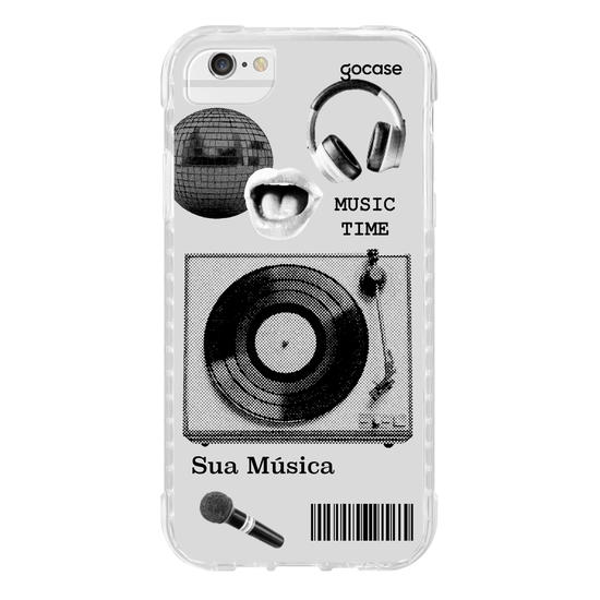Capinha para celular  Music Time