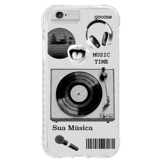 Capinha para celular  Music Time