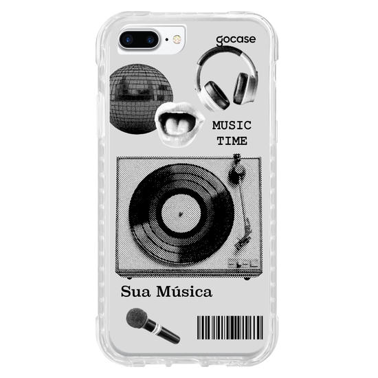 Capinha para celular  Music Time