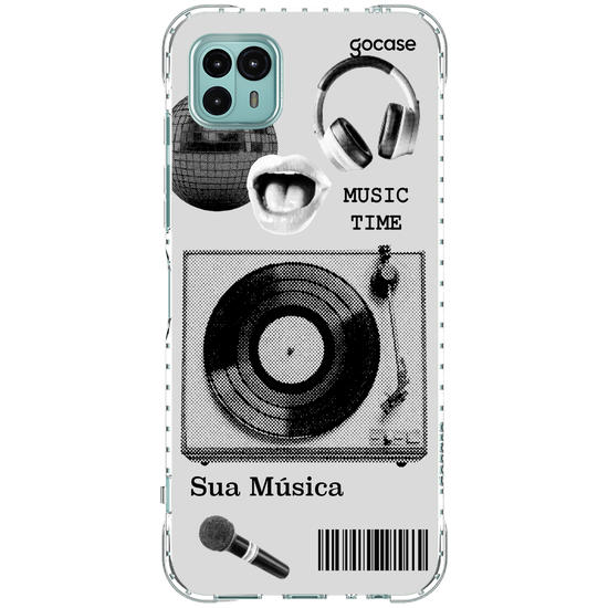 Capinha para celular  Music Time