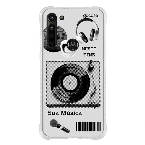 Capinha para celular  Music Time