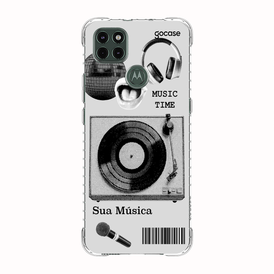 Capinha para celular  Music Time