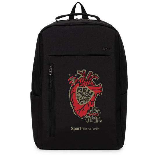  Mochila Executiva Slim - Sport - Meu Coração É do Leão