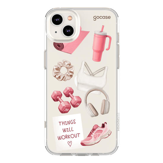 Capinha para celular  My Girly Gym Things