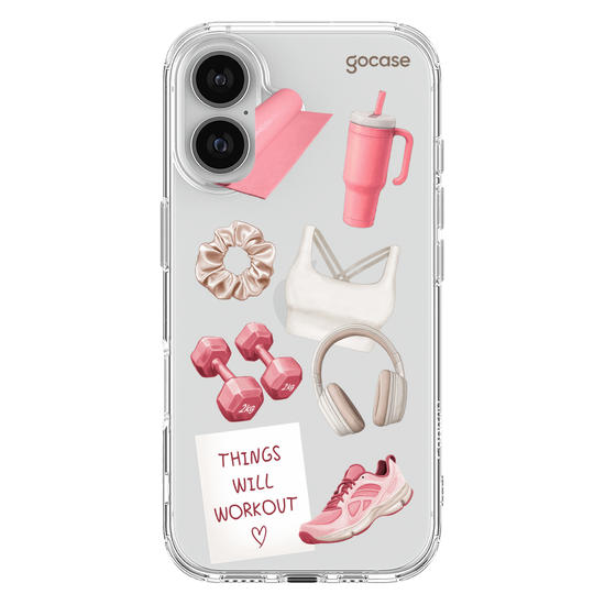 Capinha para celular  My Girly Gym Things