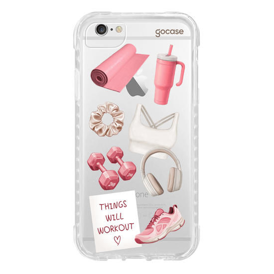 Capinha para celular  My Girly Gym Things