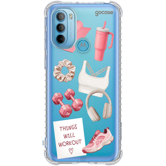 Capinha para celular  My Girly Gym Things