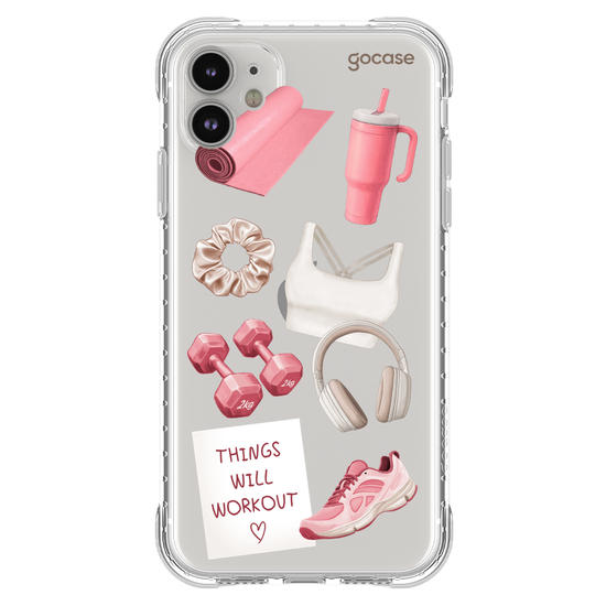 Capinha para celular  My Girly Gym Things