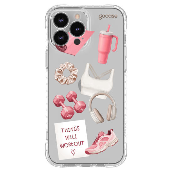 Capinha para celular  My Girly Gym Things