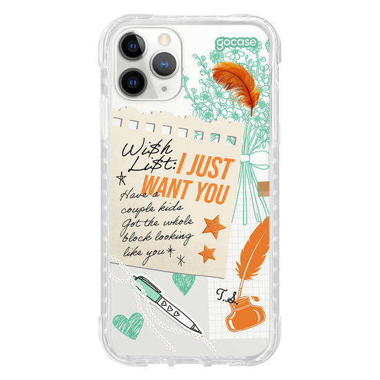 Capinha para celular  My Wish List Is You