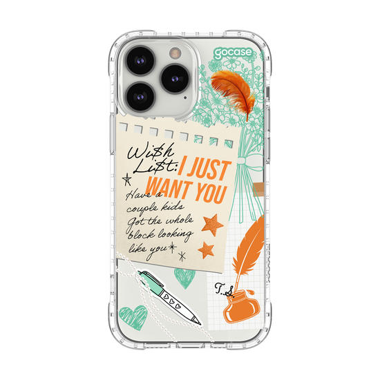 Capinha para celular  My Wish List Is You