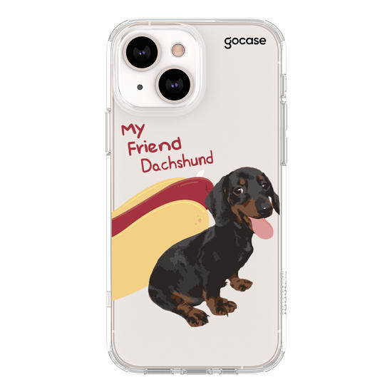 Capinha para celular My Friend Dachshund