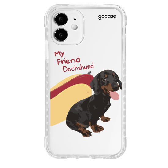Capinha para celular My Friend Dachshund