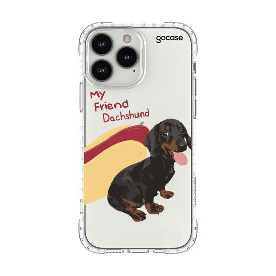 Capinha para celular My Friend Dachshund