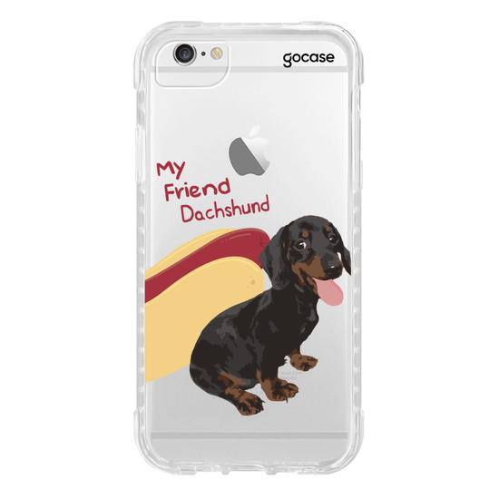Capinha para celular My Friend Dachshund
