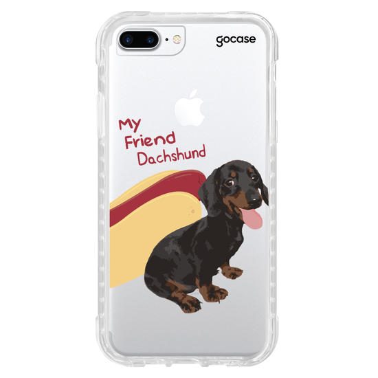 Capinha para celular My Friend Dachshund