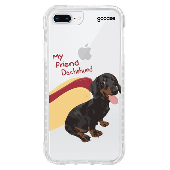 Capinha para celular My Friend Dachshund