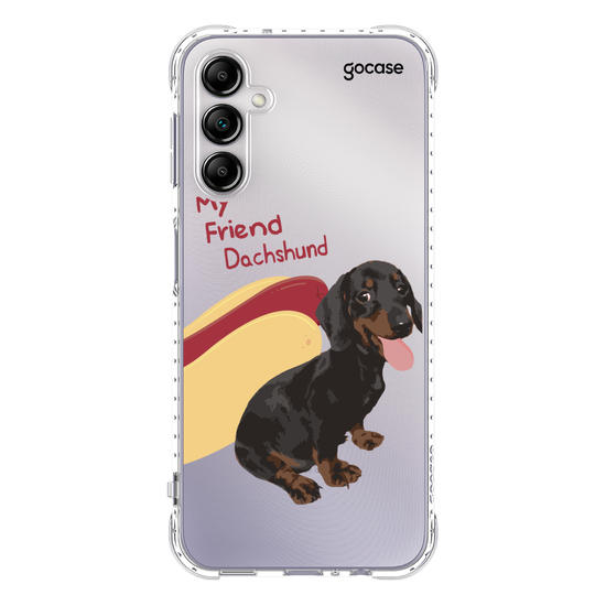 Capinha para celular My Friend Dachshund