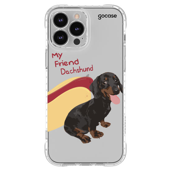 Capinha para celular My Friend Dachshund