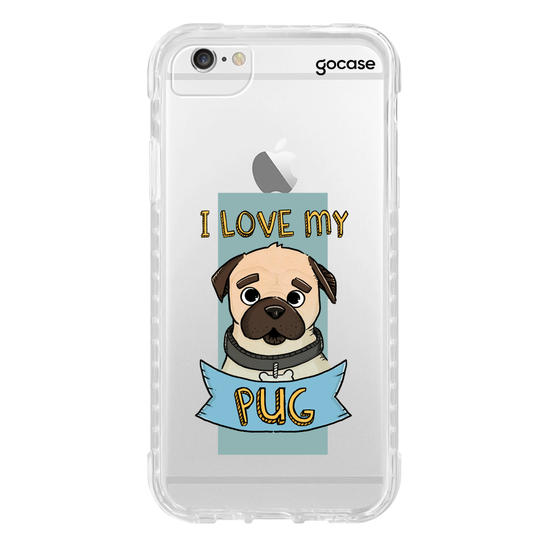 Capinha para celular My Pug