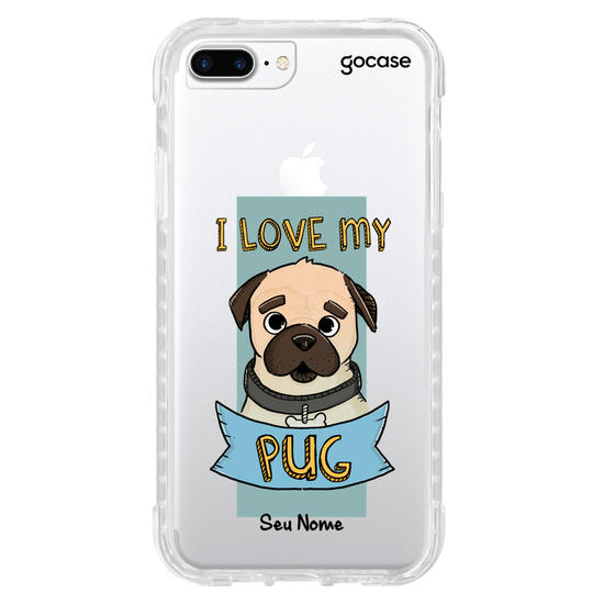 Capinha para celular My Pug