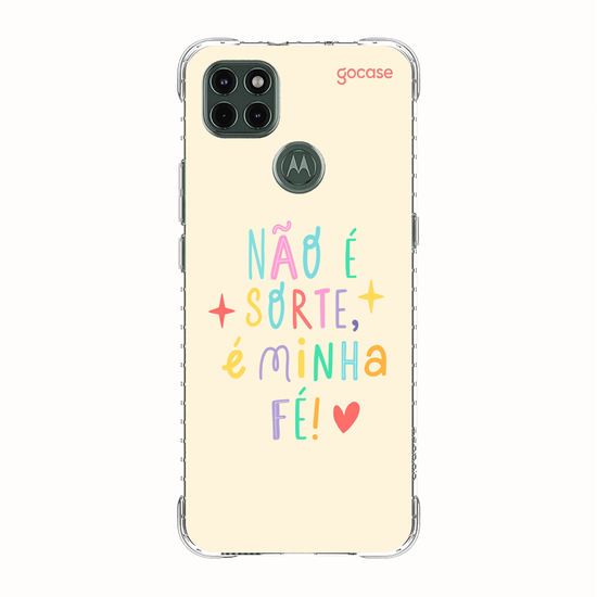 Capinha para celular  Não é sorte, é minha fé!