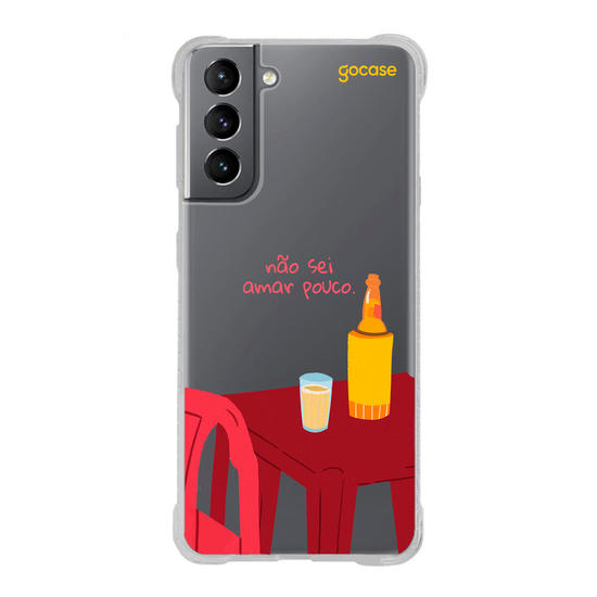 Capinha para celular  Não Sei Amar Pouco