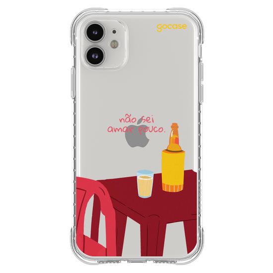 Capinha para celular  Não Sei Amar Pouco