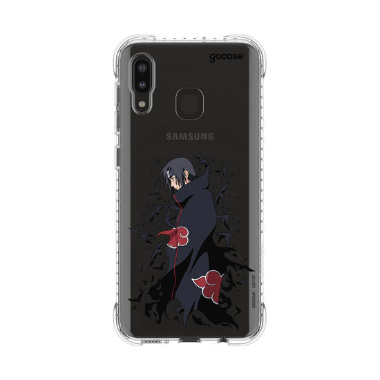 Capinha para celular Naruto - Itachi Corvos