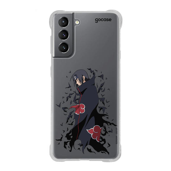 Capinha para celular Naruto - Itachi Corvos