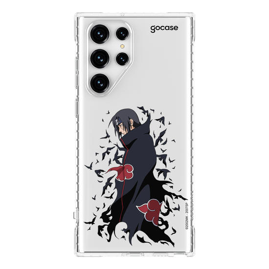 Capinha para celular Naruto - Itachi Corvos